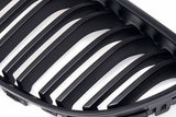 BMW E90 E91 LCI 4D Matte Black Grills 09-11