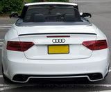 Audi A5 / S5 / RS5 B8 Trunk Spoiler Lip