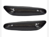 Sequential Black Smoked LED Side Marker Lights For BMW E46 E60 E61 E81 E82 E83 X3 E84 X1 E87 E88 E90 E91 E92 E93