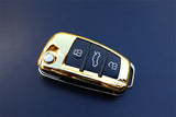 Audi Remote Key Cover GOLD