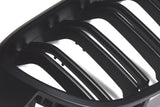 BMW F30 F31 M3 Style Matte Black Grills 12-Up