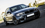 BMW E82 E88 Matte Black Grills 08-14