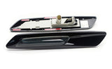 BMW Black Clear LED Fender Turn Signals