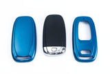 Audi Remote Key Cover Metallic Blue