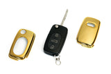 Early Audi Remote Key Cover Gold
