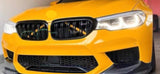 Orange Front Grille V Bar Brace Decoration Cover For BMW F01 F02 F03 F04 F06 Gran Coupe F07 GT Gran Turismo F10 Saloon F11 Touring F45 F46 X1 F48 X2 F39