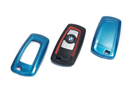 BMW Remote Key Cover Blue