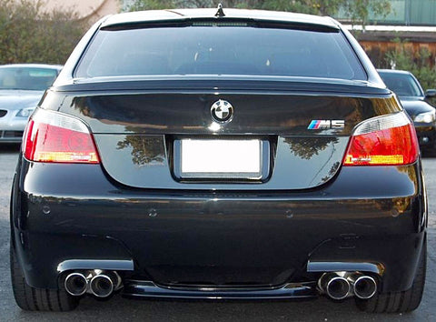 BMW E60 Sedan ABS Plastic Trunk Spoiler Lip (OE Style)