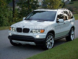 BMW X5 E53 Matte Black Grills 00-03