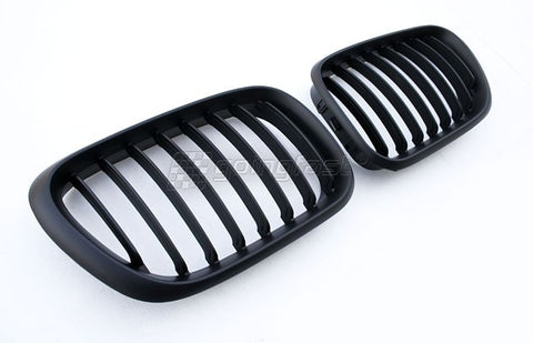 BMW X5 E53 Matte Black Grills 00-03