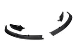 Front Bumper Lower Spoiler Lip Splitter Gloss Black For BMW 5 Series F10 F11 M-Sport Models From 2010-