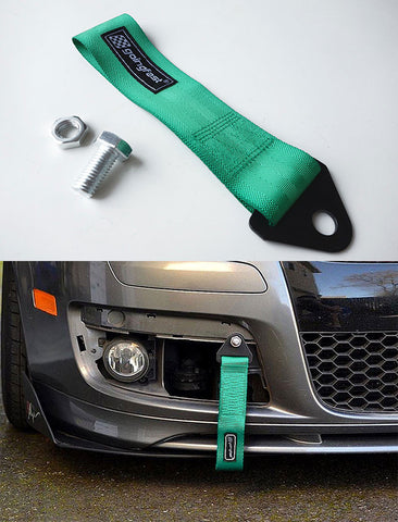 Universal Tow Strap Green