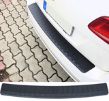 Rear Bumper Stainless Steel Protector Guard Cover Carbon Look For VW Golf MK7 Sedan