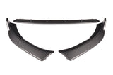 Front Bumper Lower Spoiler Lip Splitter Carbon Look For Audi A3 8V Pre-Facelift Models from 2014-2016