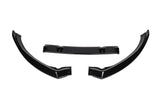 Front Bumper Lower Spoiler Lip Splitter Gloss Black For Audi A5 S5 8T/8F B8 Facelift Models from 2012-2016