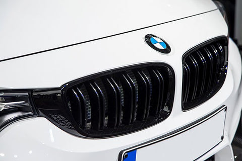 For BMW F30 F31 M3 Style Gloss Black Grills 12-Up