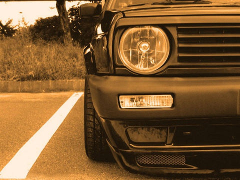 VW Golf MK2 / Jetta Grill Spoiler with 4 Headlights