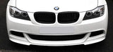 Matte Black Grills 09-11 For BMW E90 E91 LCI 4D Sedan / Saloon / Touring