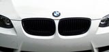 BMW E92 E93 LCI 2D Matte Black Grills 10-12