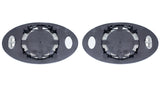 Mini MK1 R50/R52/R53 uro Mirror Glasses Blue Heated Aspheric / Convex