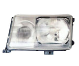 Headlights Chrome Clear Glass For Mercedes Benz W124 1985-1993