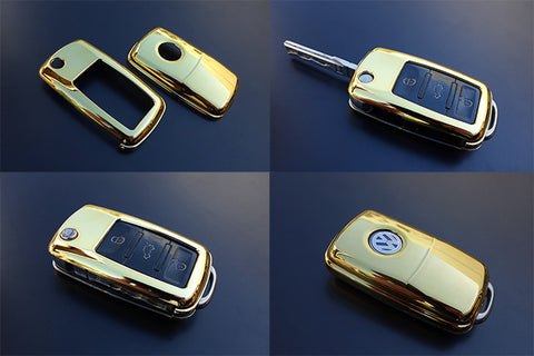 VW Remote Key Cover GOLD -10/09