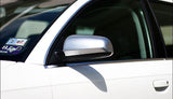 Audi A4 / S4 B6 / B7 Matt Finish Aluminum Style Mirror Caps 02-09