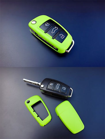 Audi Remote Key Cover Green