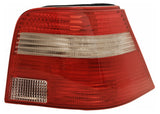 Euro E-Code Red White Tail Lights Rear Lamp Set Anniversary For VW Golf MK4 R32