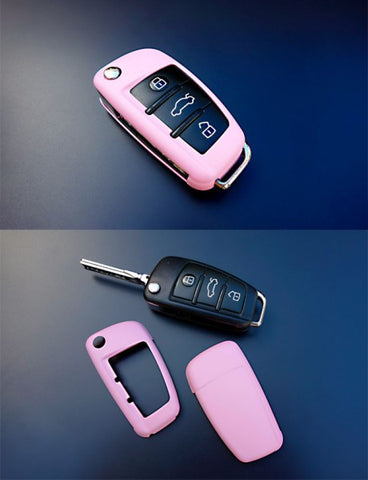 Audi Remote Key Cover Pink