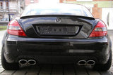 ABS Plastic Trunk Spoiler Lip For Mercedes Benz R171 A-type SLK / SLC - Class From 2005-2010