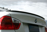 BMW E90 Sedan ABS Plastic Trunk Spoiler Lip