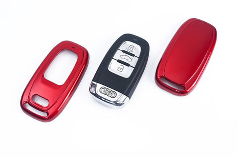 Audi Remote Key Cover Metallic Red