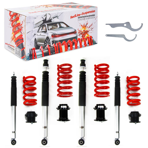 JOM Adjustable Coilover Suspension Lowering Kit For Mercedes Benz C-Class W202/S202 E-Class W210/S210 CLK W208