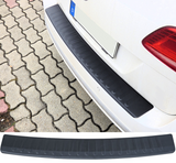 VW Golf MK7 Wagon Rear Bumper Stainless Steel Protector Guard Cover Carbon Look