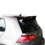 Upper Rear Roof Wing Spoiler Housing Gloss Black For VW Golf MK7 Mk7.5