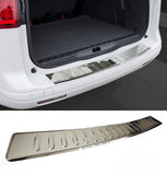 VW Tiguan MK 2 & Allspace Rear Bumper Stainless Steel Protector Cover Chrome