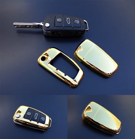 Audi Remote Key Cover GOLD
