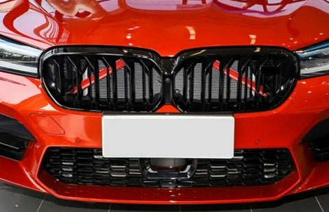 Red Front Grille V Bar Brace Decoration Cover For BMW 3 Series G20