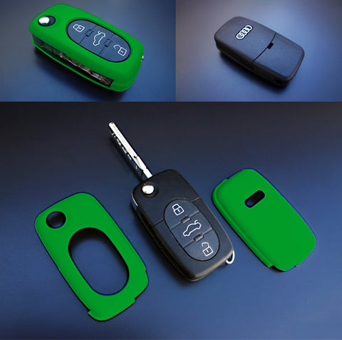 Early Audi Remote Key Cover Green