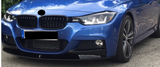 Front Spoiler Lip Valance Splitter Gloss Black For BMW F30 F31 M-Sport / M-Tech (2012-2018)