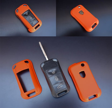 Porsche Remote Key Cover Orange