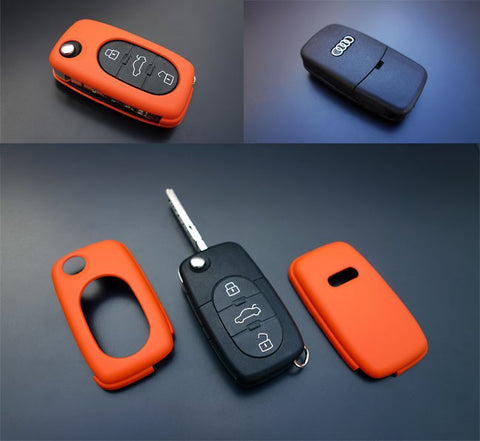 Early Audi Remote Key Cover Orange