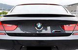 BMW F12 / F13 ABS Plastic Trunk Spoiler Lip (M6 Style)