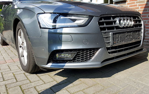 Hub gå på pension kontrol Audi A4 B8.5 Facelift Open Honeycomb Front Bumper Grills 13-Up –  OriginalEuro