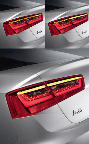 AUDI A6 C7 Sedan Upgrade Semi Dynamic Turn Signal LED Tail Lights Module