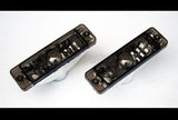 VW MK1 / MK2 Clear Black Turn Signals (Small Bumpers ONLY)
