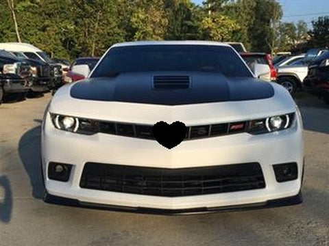 Front Bumper Spoiler Lip Gloss Black For Chevrolet Camaro 2014-2015