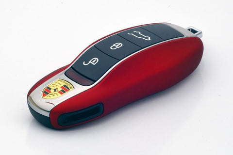 Porsche Remote Key Cover Metallic Red
