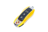 Porsche Remote Key Cover Yellow